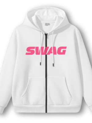 Swag Women’s Hoodie – Zip-Up Design