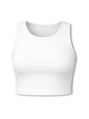 Swag Women’s Crop Tank – White – Casual Essential
