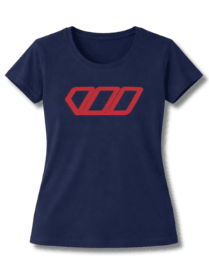 Swag Women’s Classic Tee – SWAG W Logo- Drak Blue
