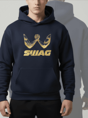 Relax Hoodie with Gold Logo