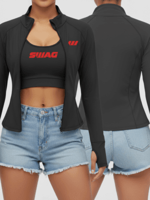 Seamless Sweater and Sports Bra