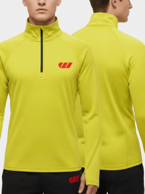 Hi-neck Sports Sweater