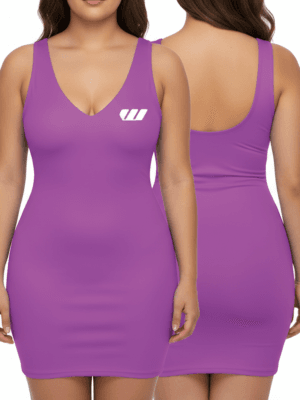 V-neck Seamless Frock