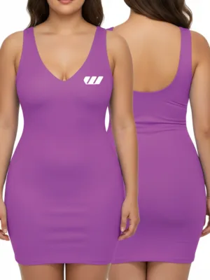 V-neck Seamless Frock