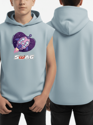 Boys Sleeveless Hoodie