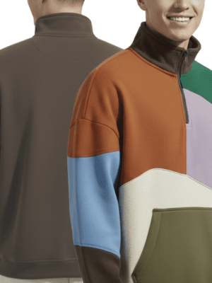 Men's Colour Block Sweater