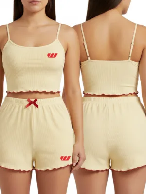 Relax Sleep Crop Top and Short