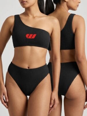 One Shoulder Two piece Swimsuit (SW2314)
