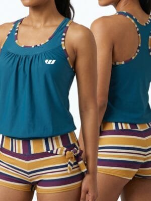 Ladies Beach Top and Short (SW2308)